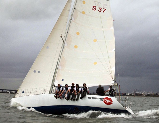 Kiss Goodbye to MS - Rolex Sydney Hobart Yacht Race 2011 © Michael Kai Photography